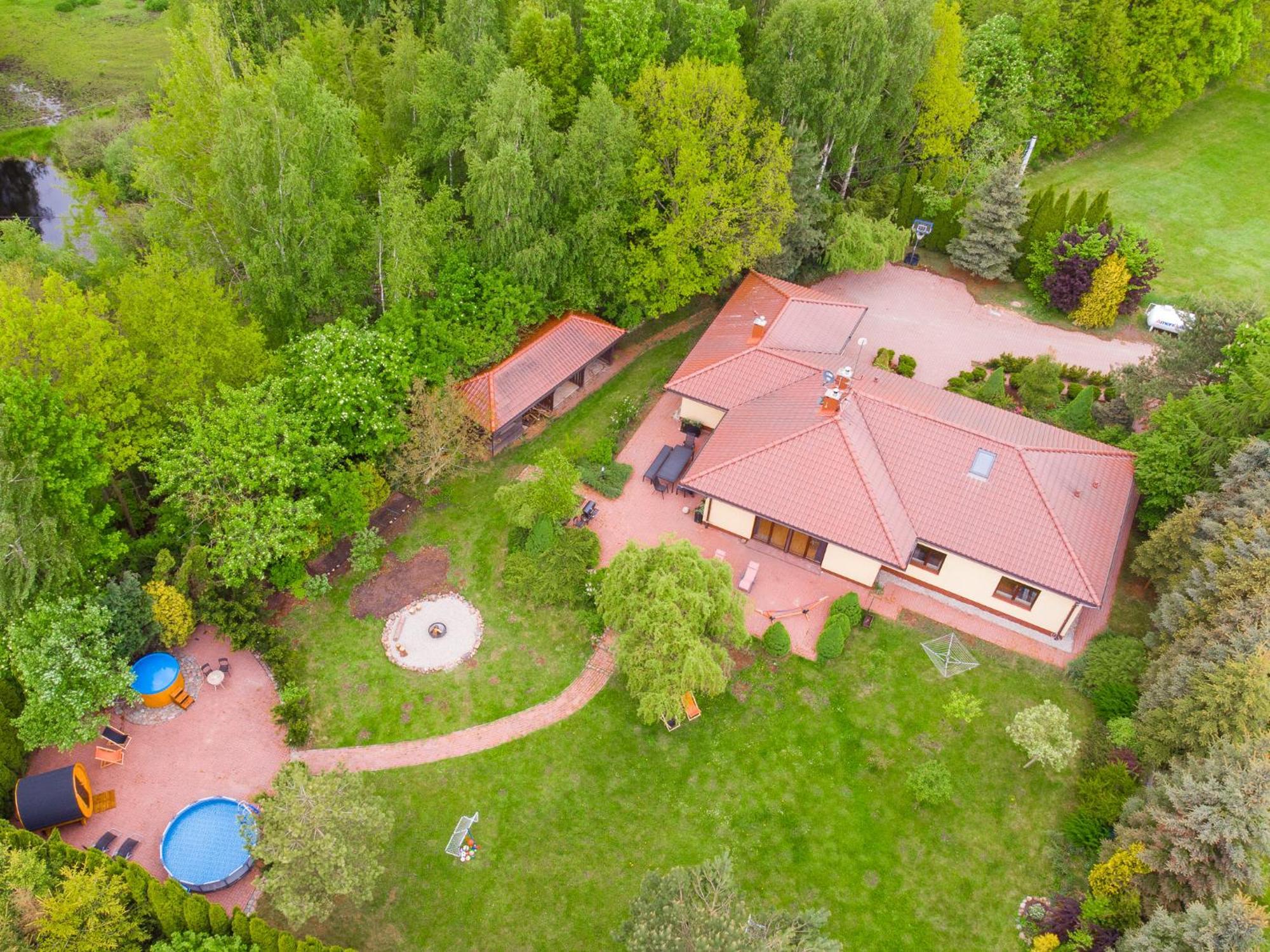 Cze Chill House - Dom Na Kaszubach Villa Czeczewo Exteriör bild